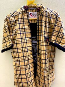 Yellow Checked Shirt