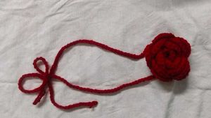 Multipurpose Red Rose Crochet