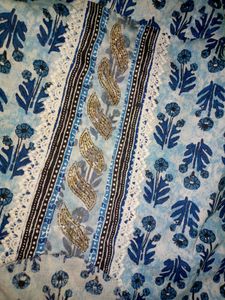 Blue Anarkali Kurta  Myntra