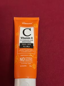 St Botanica Vitamin C Hyaluronic Acid Peeloff Mask