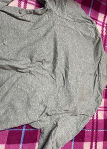 Gray Military Style Jacket