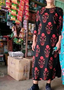 Printed Kurta For Women And Girls