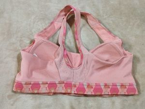Adidas Sports Bra Pink Pattern