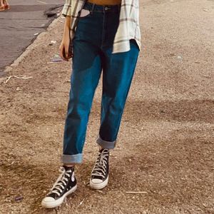 H&amp;M korean fit baggy jeans