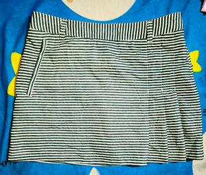 Striped Mini Skort