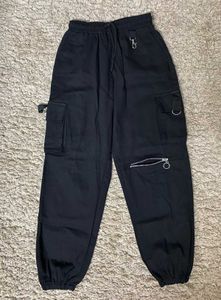 Black Cargo Pants