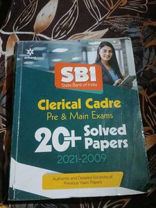 SBI Clerical Cadre Exam Book