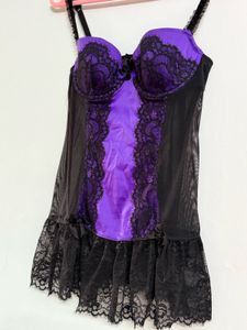La Senza Vixen Purple Baby Doll - Brand New