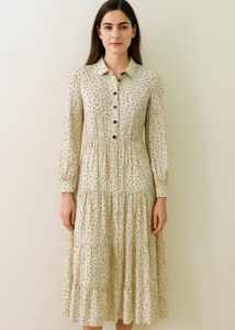 Reserved Classic Cream Dress