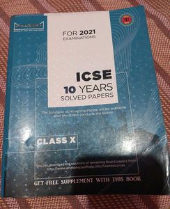 Icse 10years Solved Papers, Arun Deeps