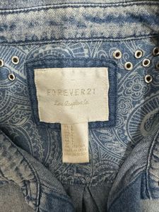 Forever 21 Perfectly Aged Denim Shirt