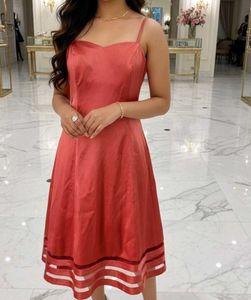 Chic Coral Dress