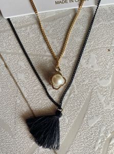 Trendy Layered Necklace Set with Choker