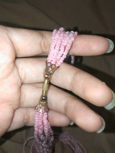 Pink Beads Necklace ❤️
