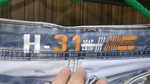 Light Wash Slim Fit Jeans