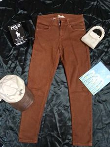 Candies Brown Skinny Jeans - Size 7