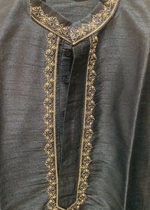 Men’s Black Kurta Set