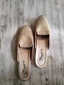 Elegant Gold Flats