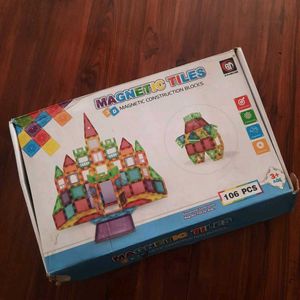 106 Pieces Imported Magnetic Tiles Set