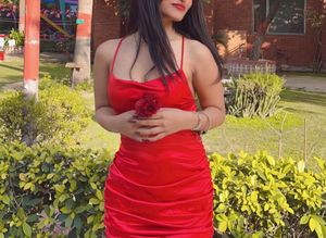 Red Ruched Bodycon