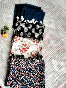 Set of 4 Stylish Pretty Scarf 😍