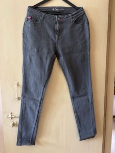 Lee Cooper Dark Grey Denim Jeans