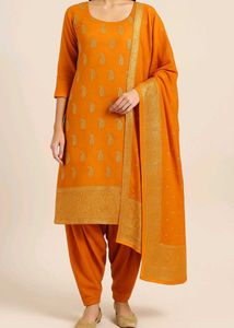 Orange Salwar Suit