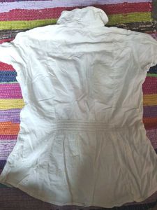 White Short Sleeve Shirt