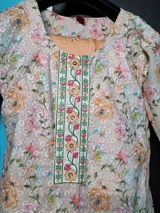 Floral Print Kurti