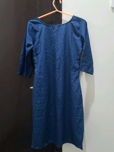 Stylish Blue &amp; Gold Kurta