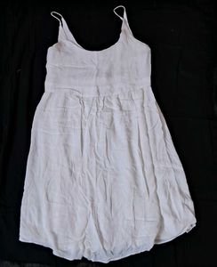 cute white mini dress