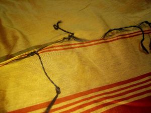 Traditional gold Benarashi Saree - New in Package