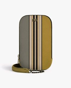 Striped Crossbody Bag