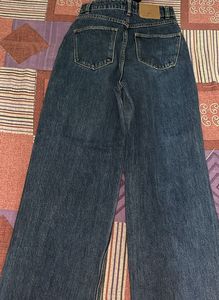 Ripped Wide-Leg Jeans