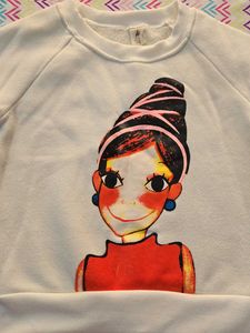 White Fleece Top (Like new) 🆕 PLS DONT BARGAIN