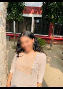 Khaki Kurti with Embroidery