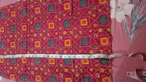 Pink Printed Kurti Set