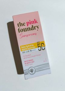 The Pink Foundry Sunscreen SPF 50
