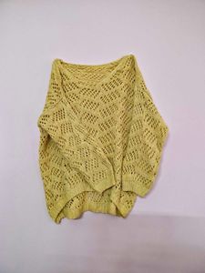 Yellow Knit Sweater
