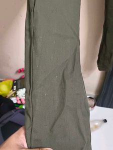 Men's Olive Green Casual Pants