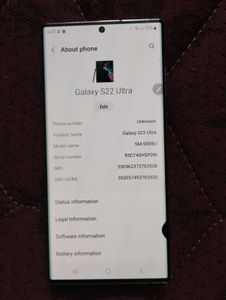 Samsung S22 ULTRA 5G with S-PEN
