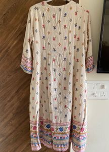 Floral Print Kurta