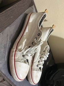 White Canvas Shoe