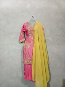 Pure Thread Embriodary Salwar Suit