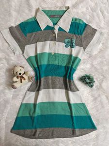 Madame Polo Striped Top
