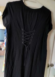 Cute Graphic Print T-Shirt Dress