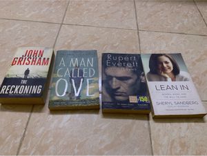 Set Of 4 Books By Different Authors