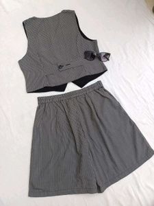 Vest Shorts Set