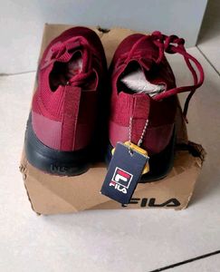 Fila Red Running Shoes