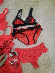 Christmas special offerRed Lingerie Set